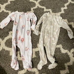 2 for $5 baby girl pjs